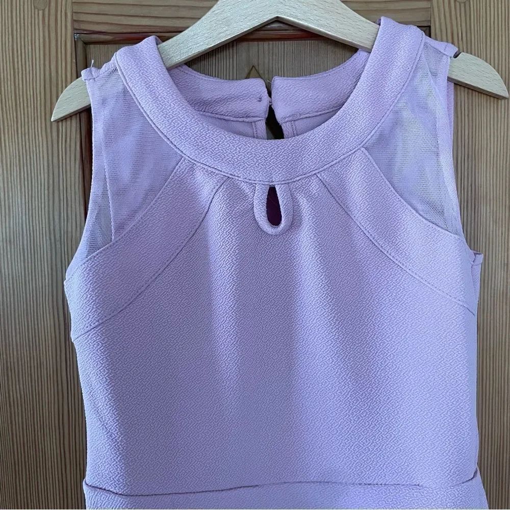 The Children’s Place Elegant Pink Sleeveless Kids Dress Size M 7/8 with Bow NWOT - Picture 3 of 10